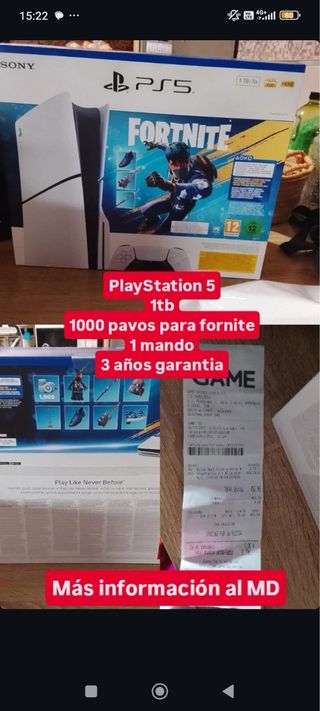 PlayStation 5 1TB Fortnite + Mando