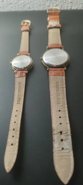 2 Relojes TERRY Centenario de piel