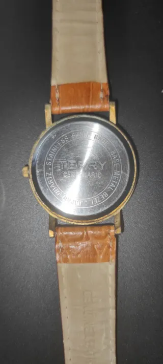 2 Relojes TERRY Centenario de piel