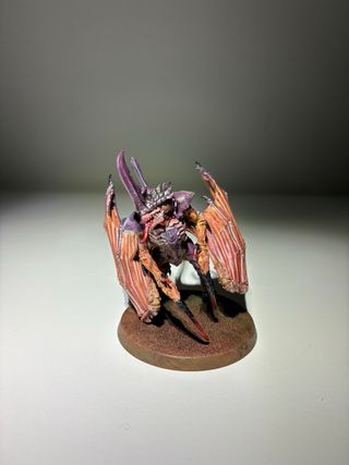 Miniatura Tiránido pintada a mano