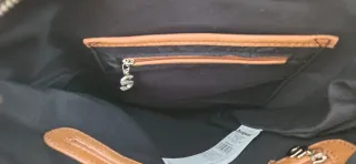 Mochila Desigual Preta com Estampa Floral NOVA