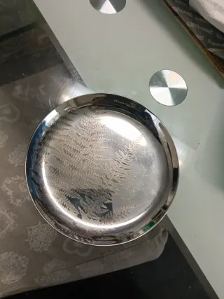 Piattino Sambonet serie graffiti