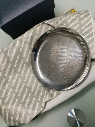 Piattino Sambonet serie graffiti