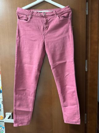 Pantalón vaquero Burdeos