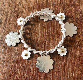 Bracciale Cheap Monday Margherita Argento Bianco