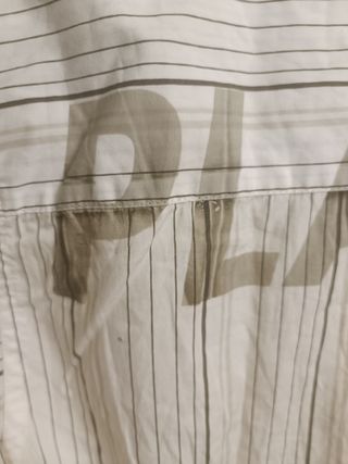 Camisa PLAYER 1 Rayas Talla XL Algodón