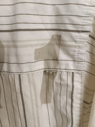 Camisa PLAYER 1 Rayas Talla XL Algodón