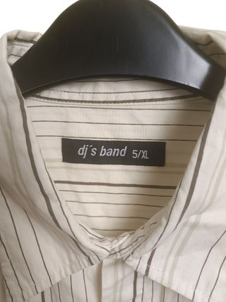 Camisa PLAYER 1 Rayas Talla XL Algodón