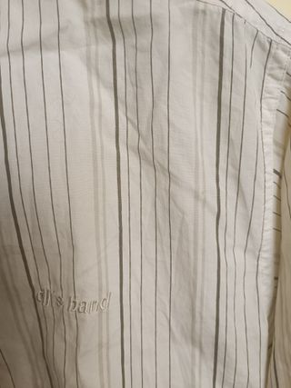 Camisa PLAYER 1 Rayas Talla XL Algodón