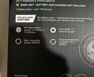 Pistola impacto parkside PERFORMANCE 20v