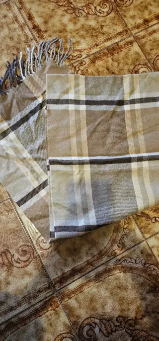 Sciarpa uomo 167cm beige/marrone