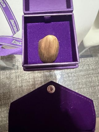 Pendientes y anillo Aristocracy dorados