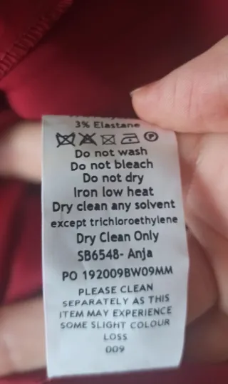 Vestido de fiesta rojo