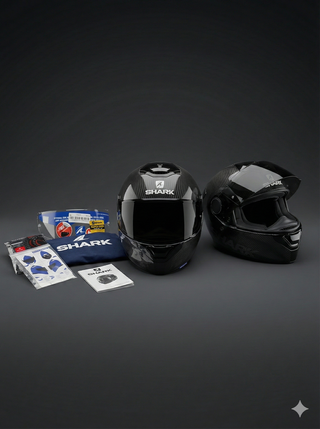 Casco SHARK Spartan Carbon (Talla M) + 3 Viseras