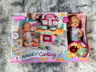 Boneca Nenuco Cozinha Mágica com Acessórios