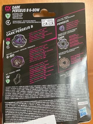 Beyblade X Dark Perseus B 6-80W
