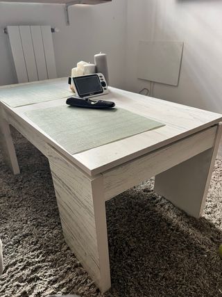 Mesa de centro elevable de madera