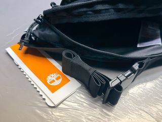 Riñonera Timberland Negra y Naranja