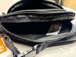 Riñonera Timberland Negra y Naranja