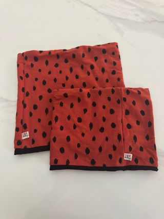 Conjunto de 3 buffs hechos a mano