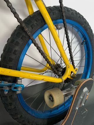 Bicicleta BMX BH California Amarilla(Funciona)