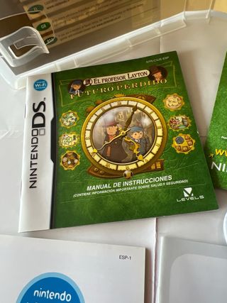 Profesor Layton y el Futuro Perdido Nintendo DS
