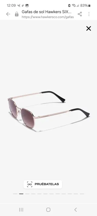 Gafas de sol Hawkers plateadas