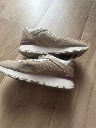 Zapatillas Zara Beige y Morado