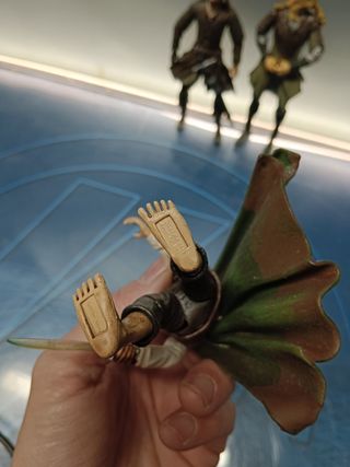 3 FIGURAS ARTICULADAS DE EL SEÑOR DE LOS ANILLOS (LORD OF THE RINGS) - 2003