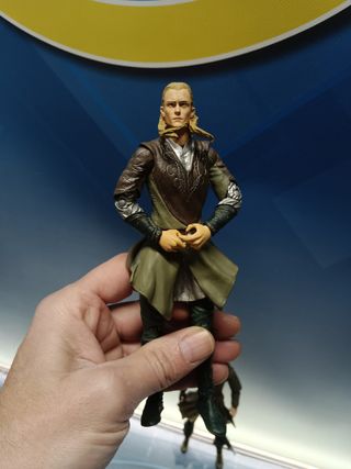 3 FIGURAS ARTICULADAS DE EL SEÑOR DE LOS ANILLOS (LORD OF THE RINGS) - 2003