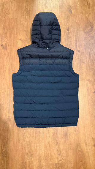 Chaleco Hugo Boss Azul con Capucha
