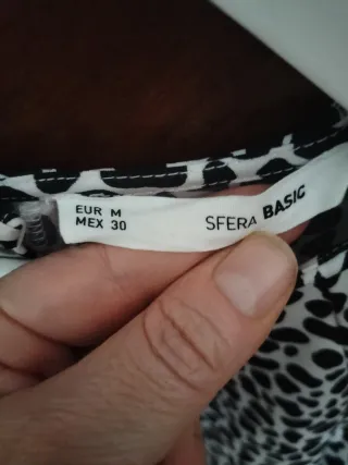 Camisa Sfera Animal Print Talla S