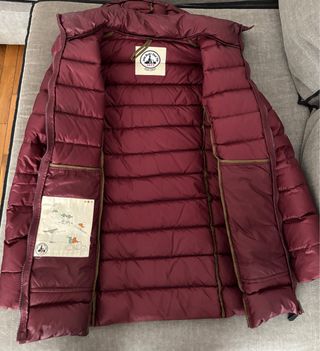 Plumífero Jott Diamant Burdeos Talla S