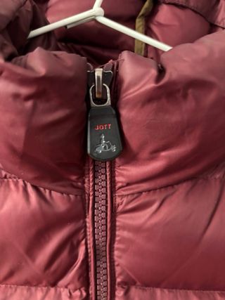 Plumífero Jott Diamant Burdeos Talla S