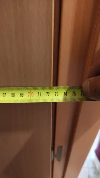 Puerta interior de madera