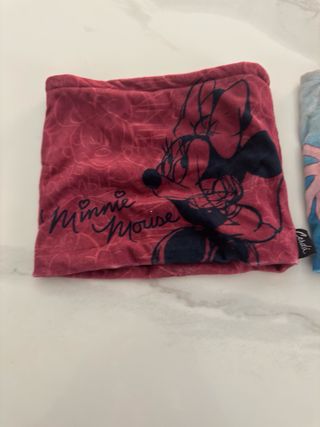 Buff infantil Disney Frozen y buff infantil minnie