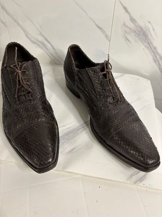 Scarpe Alberto Guardiani uomo pelle marrone