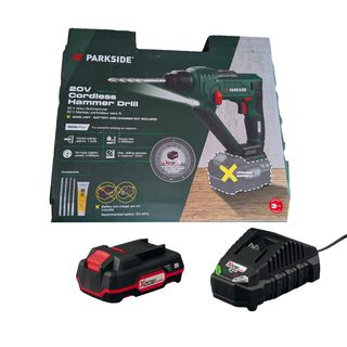 TALADRO PERCUTOR SDS PLUS CON BATERÍA 20V (NUEVA)