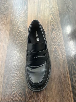 Mocasines Pull&Bear negros talla 39