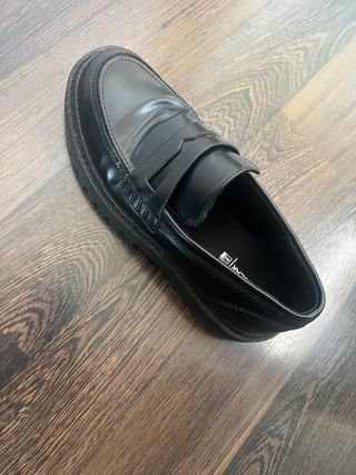 Mocasines Pull&Bear negros talla 39