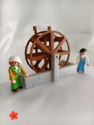 Molino de agua para Playmobil