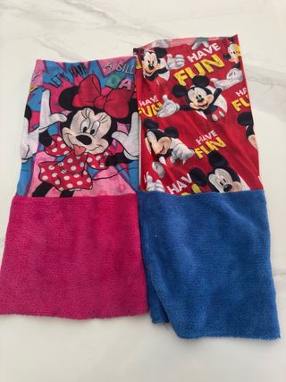 Buff Disney Minnie y Mickey.