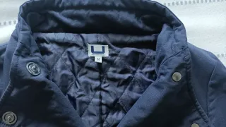 Gabardina Adolfo Domínguez Talla M Azul