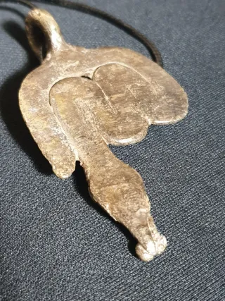 Amuleto Bronce Burkina Faso