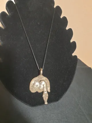 Amuleto Bronce Burkina Faso