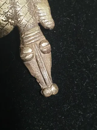 Amuleto Bronce Burkina Faso