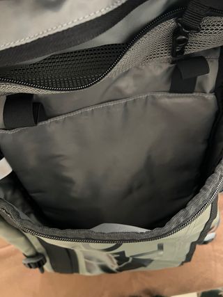 Zaino The North Face impermeabile verde scuro