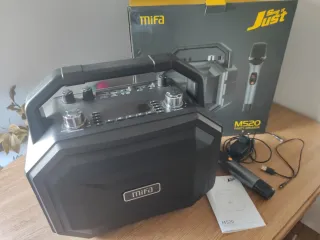 Altavoz Mifa 100W con Micrófono Inalámbrico BT 5.0