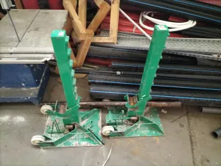 Gatos hidráulicos porta bobinas