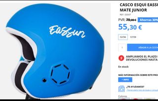 Casco de esquí infantil EASSUN